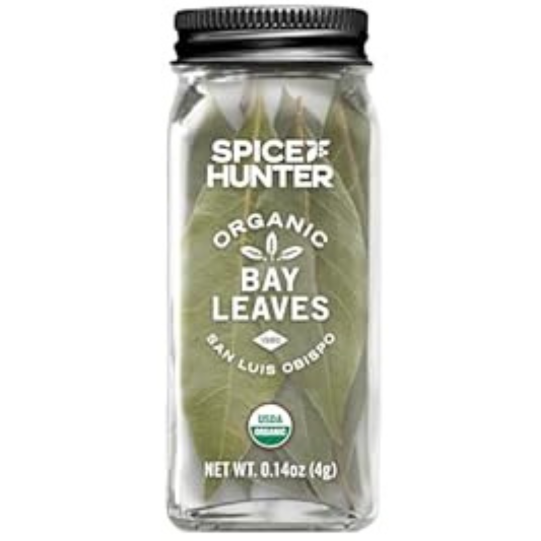 6-Pack Spice Hunter Organic California Bay Leaves (0.14 Ounce Jar)