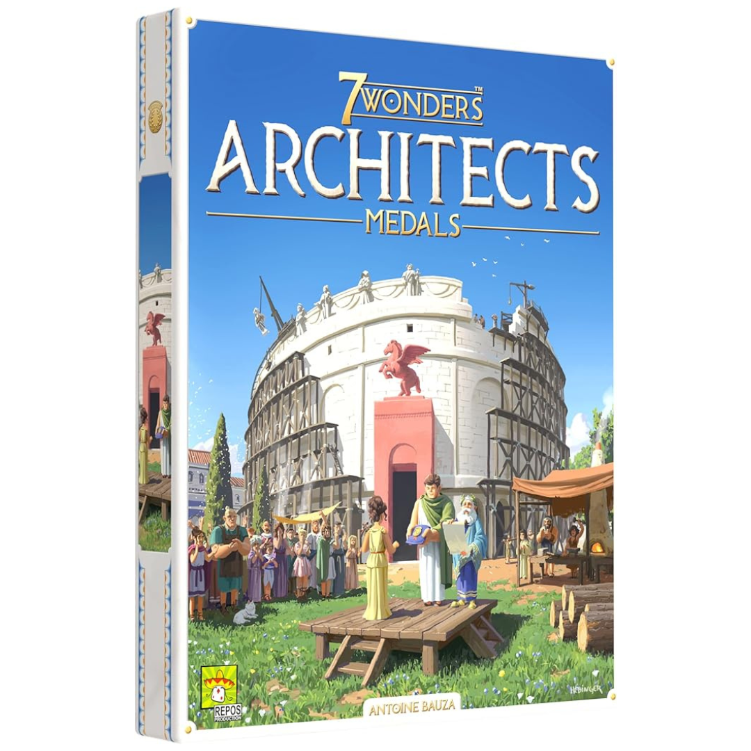 7 Wonders Architects Medals Expansion Strategy Game