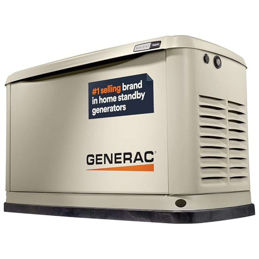 Generac Guardian 18KW Home Backup Generator W/ Wi-Fi Connectivty