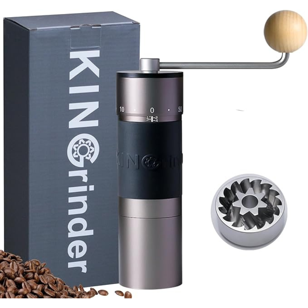 KINGrinder K6 Manual Hand Coffee Grinder