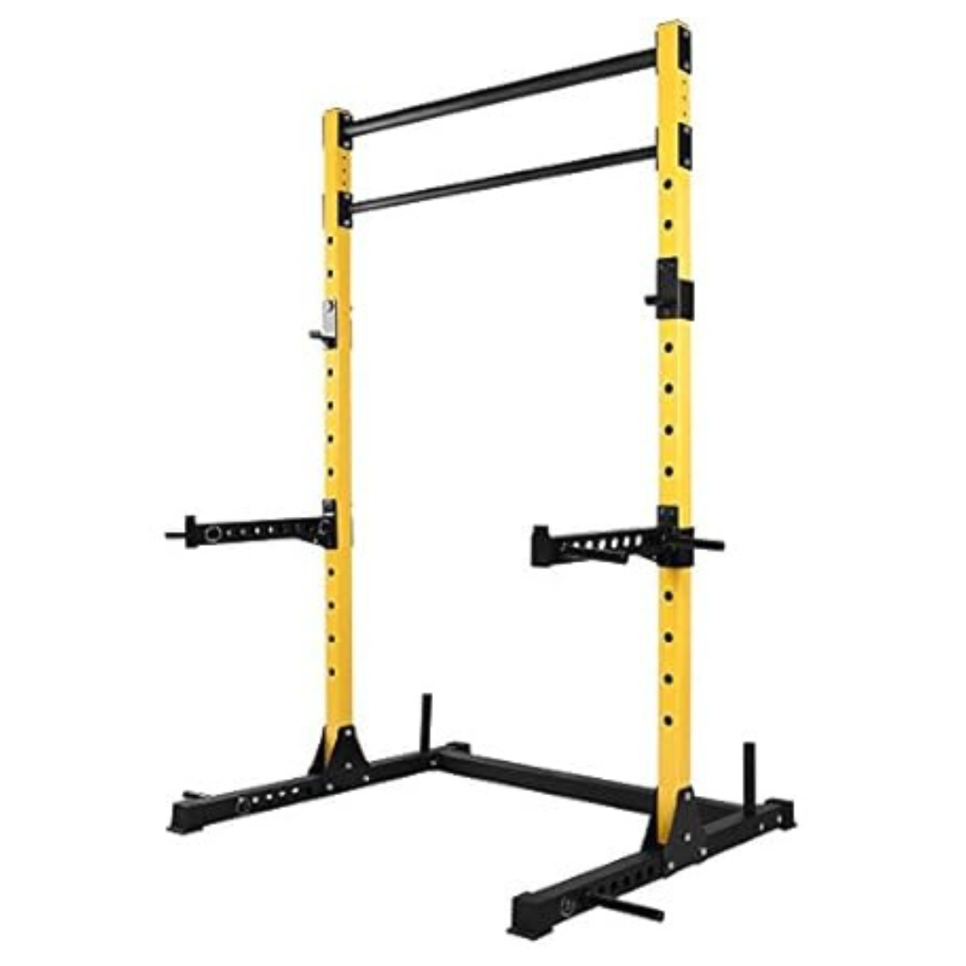 HulkFit Pro Series Gen 1 Squat Stand Rack 2 Pullup Bars