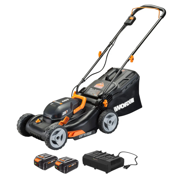 Worx WG743 40V Power Share 4.0Ah 17" Cordless Lawn Mower