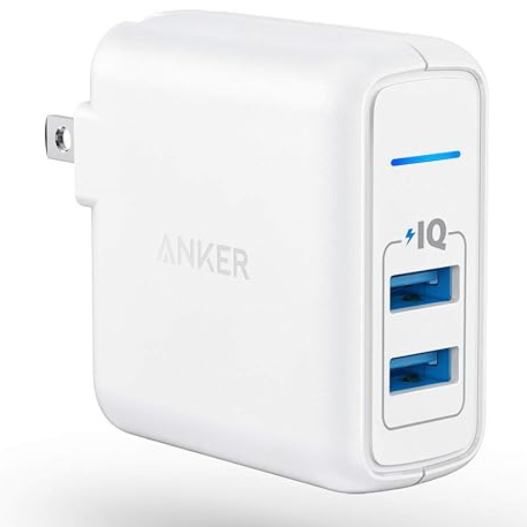 Anker Elite 24W Dual Port USB Charger Adapter