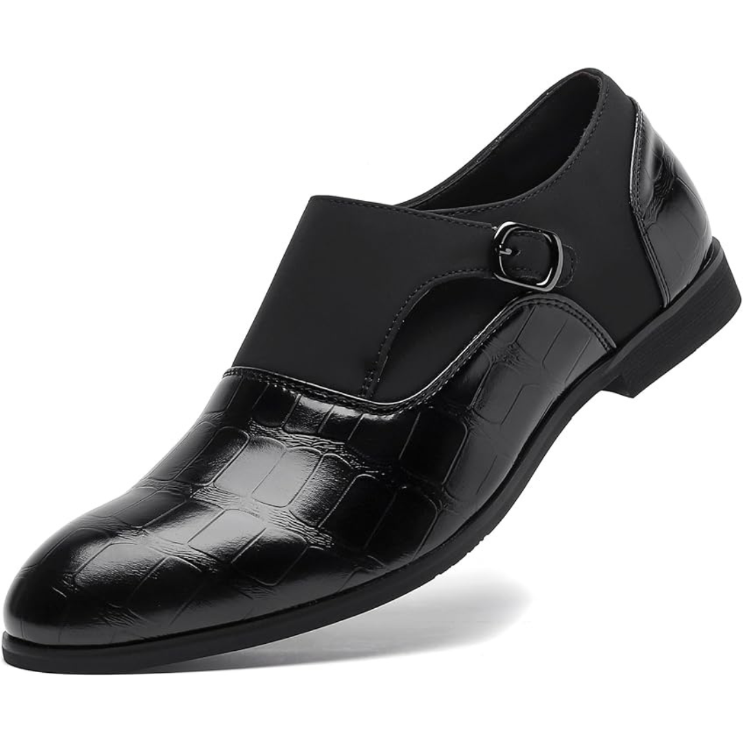 Men's Oxfords Slip on Classic Modern Formal Leather Shoes