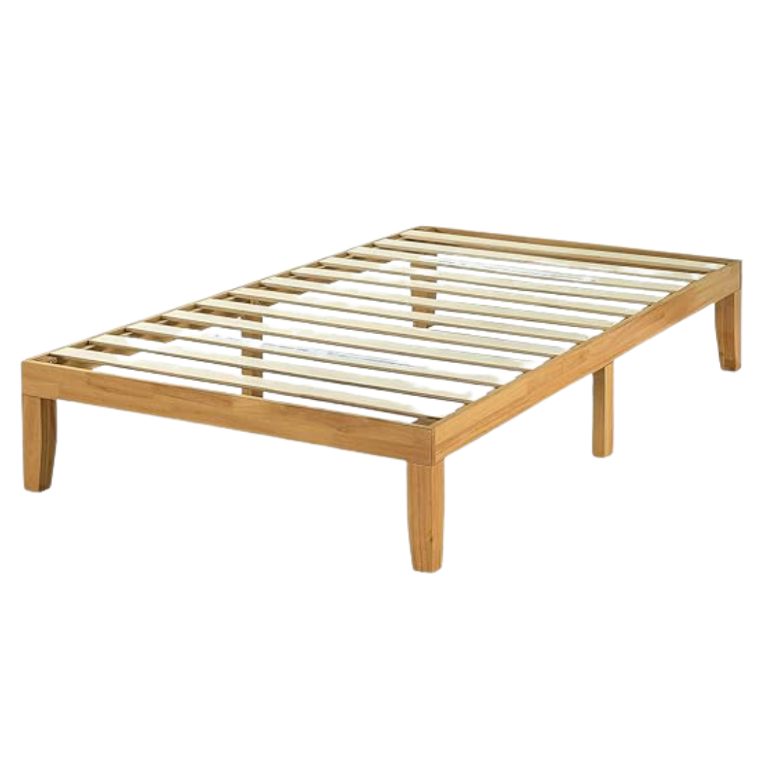 Zinus Moiz Wood Slat Support No Box Spring Needed Platform Bed Frame