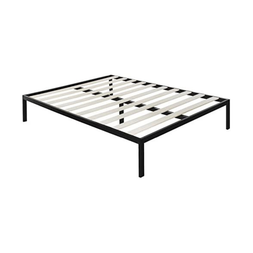 Zinus Korey Metal Platform Bed Frame With Upholstered Headboard