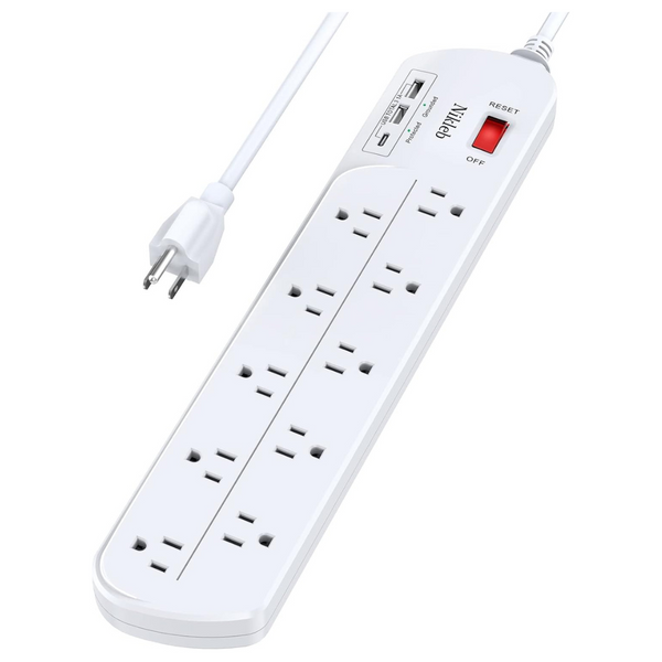 Nikleb Multi Plug Outlet Extender With 10 Outlets