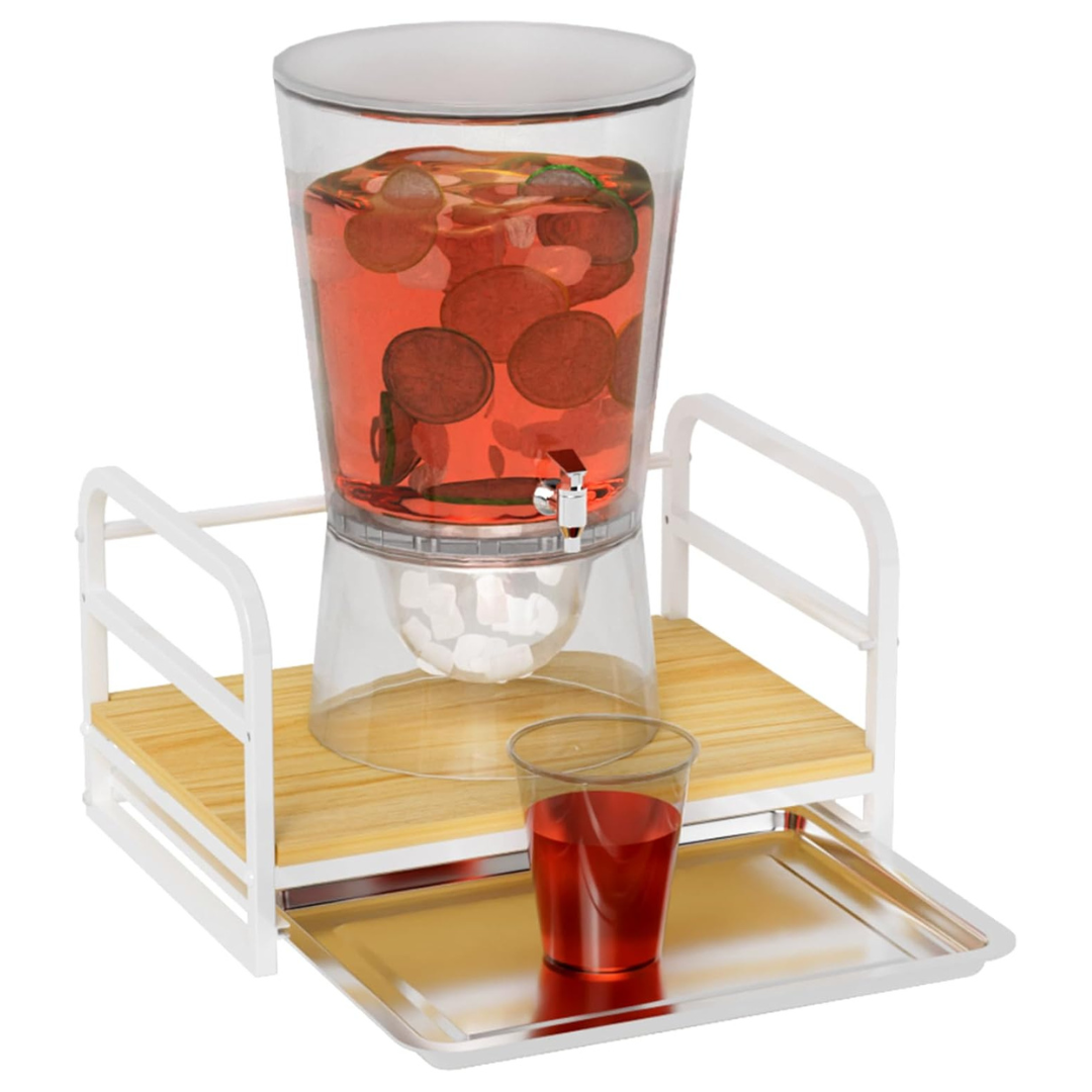 2 Gallon Beverage Dispenser Stand