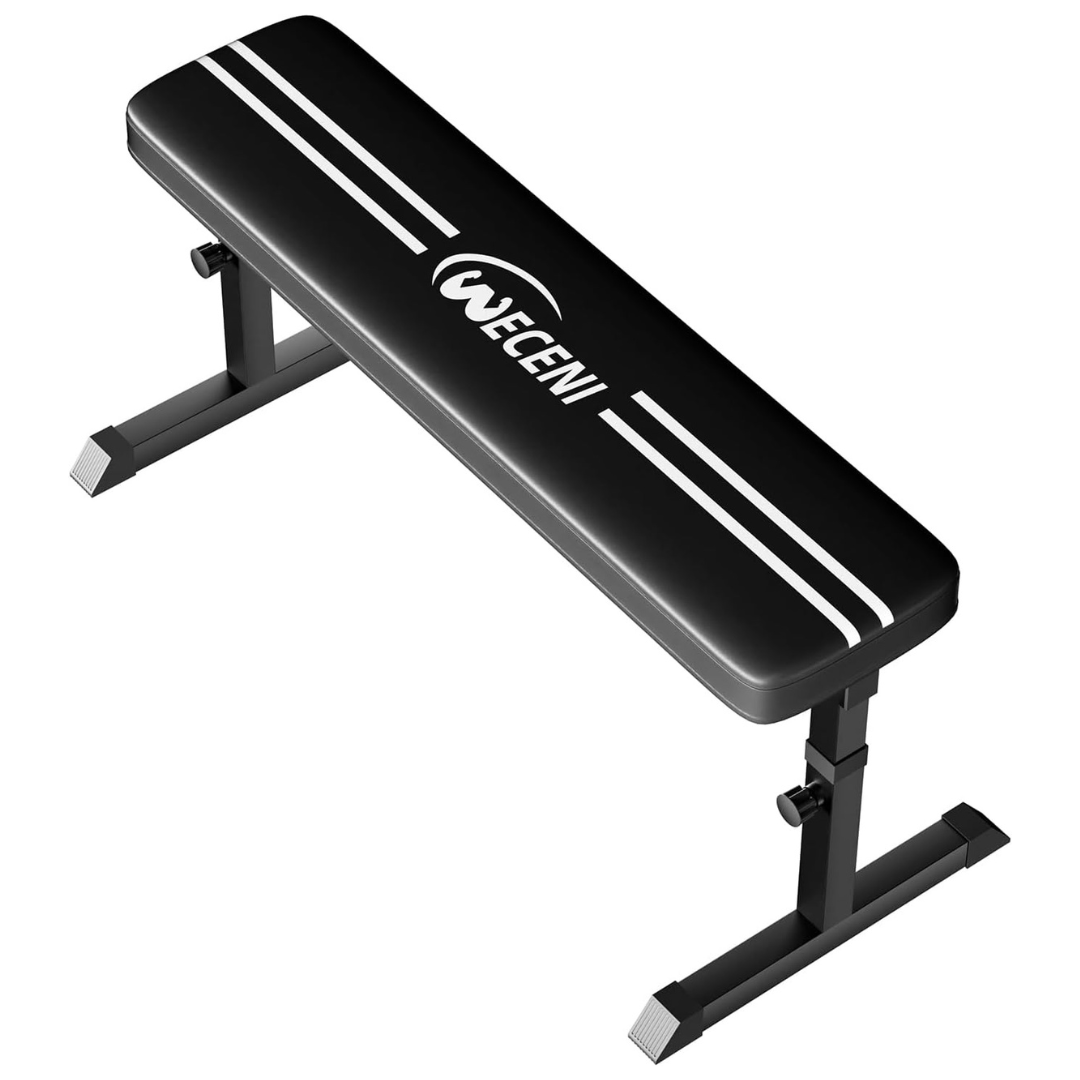 Weceni 600lbs Weight Flat Bench With Adjustable Height