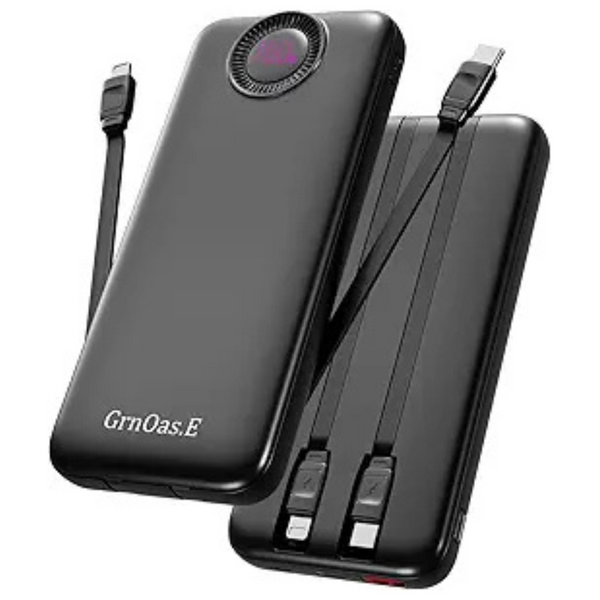 GrnOas.E 10000mAh 22.5W Max Portable Charger Power Bank