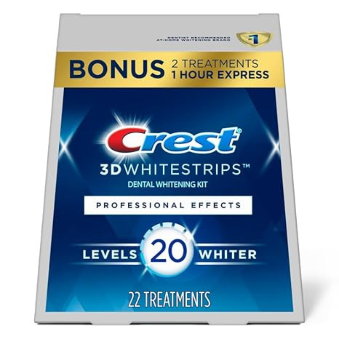 44-Strips Crest 3D White Effects 22 Treatments Teeth Whitening Kit