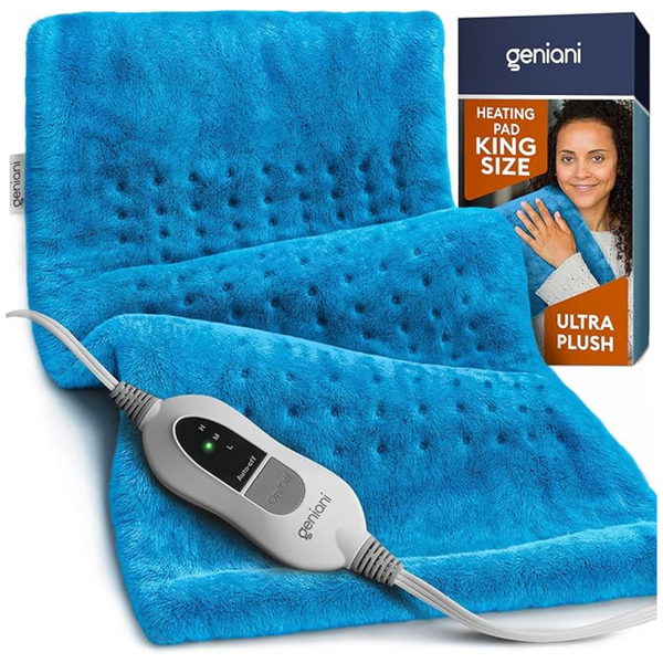 Extra Large Electric Heating Pad For Back Pain And Cramps Relief