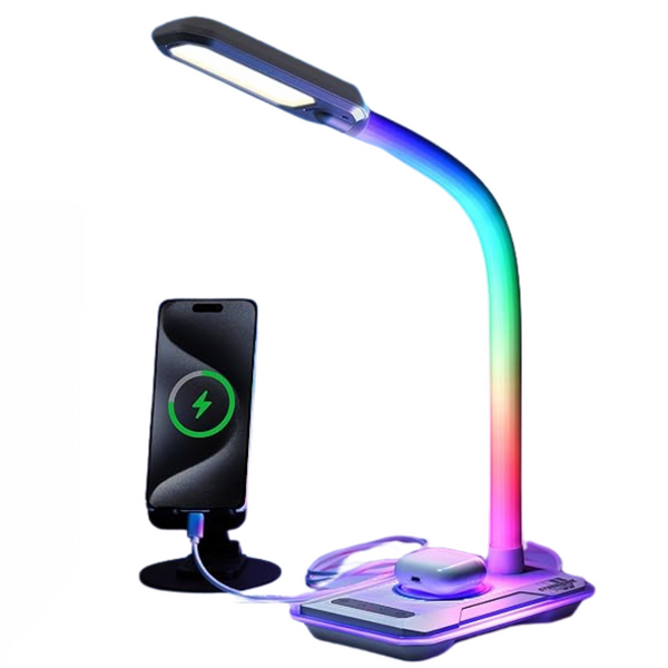 Interactive RGB Color Changing LED Desk Lamp