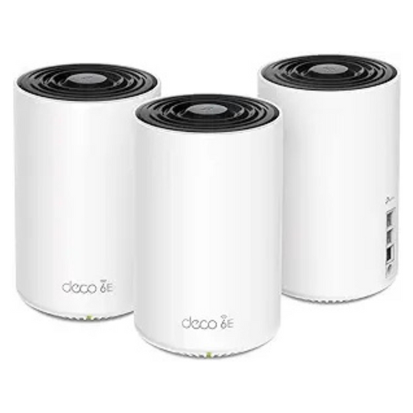 3-Pack TP-Link Deco AXE5400 Tri-Band WiFi 6E Mesh System