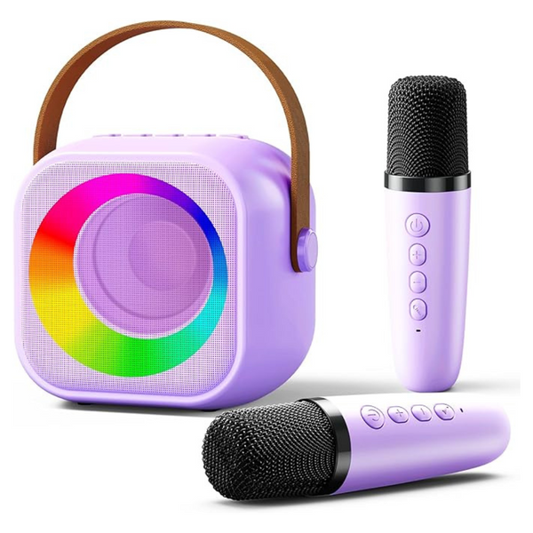 Portable Bluetooth Kararoke Microphone Speaker