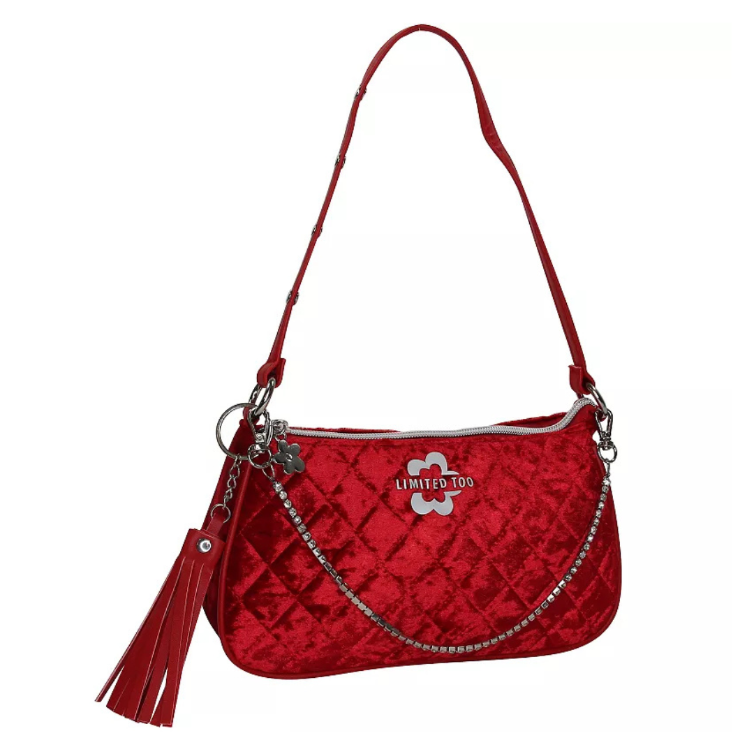 Girls Limited Too Limited Too Velvet Shoulder Bag