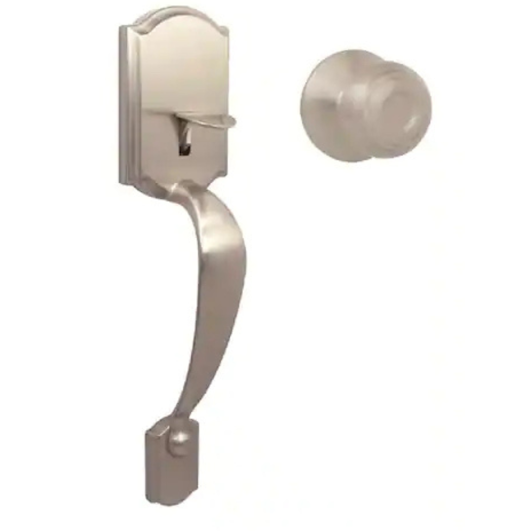 Defiant Castle Entrance Door Handleset With Hartford Interior Knob