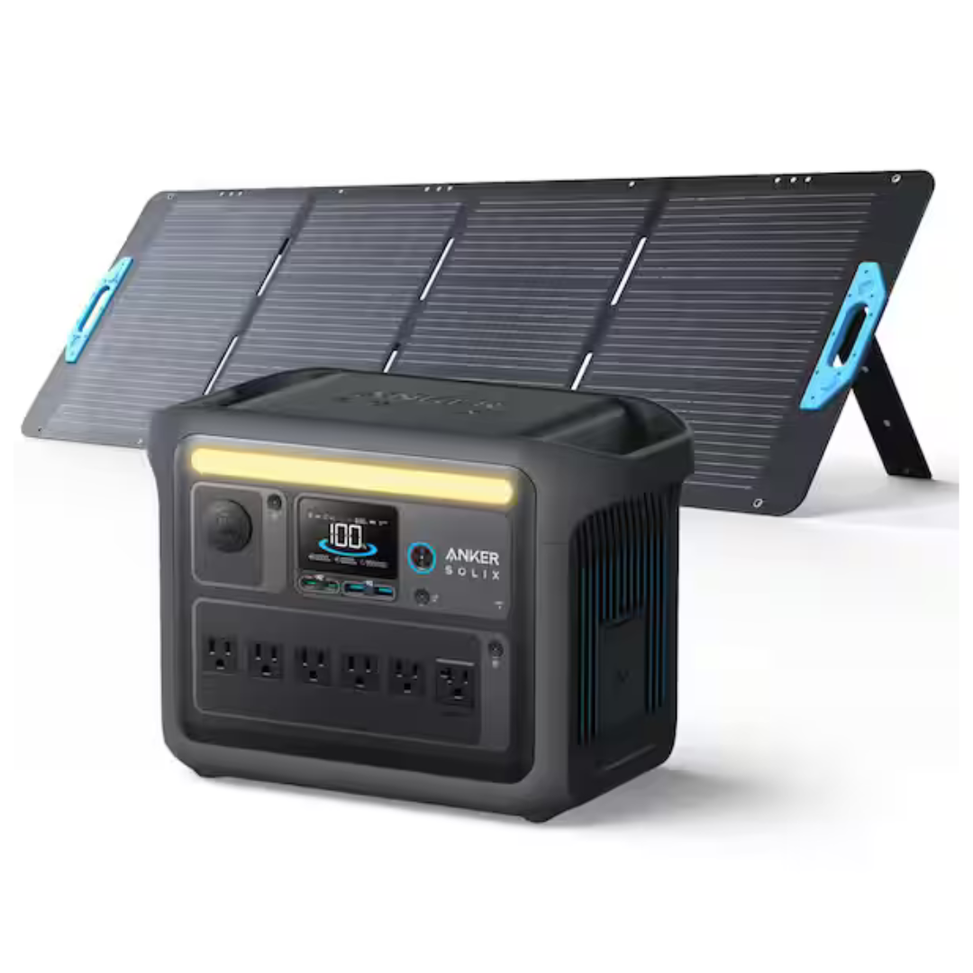 Anker 1800W Output/2400W Peak SOLIX C1000X Solar Generator