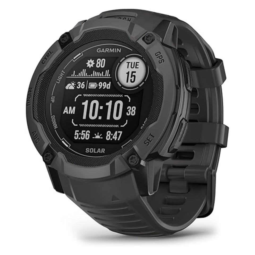 Garmin Instinct 2X Solar Rugged GPS Smartwatch