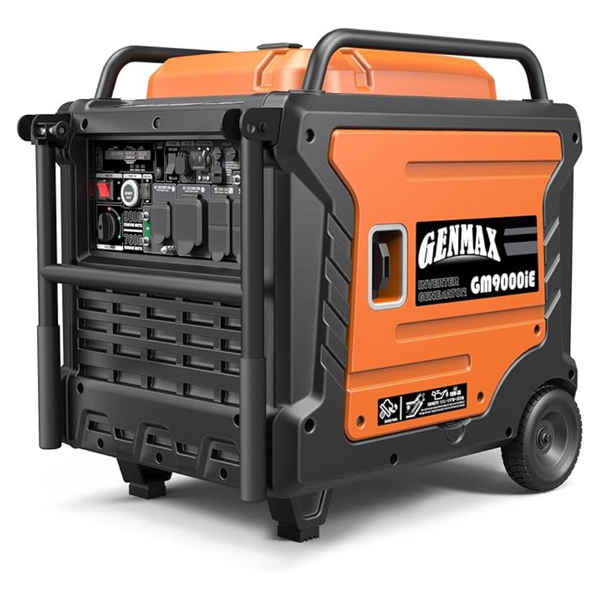 Genmax 9000 Watt Electric Start Gasoline Powered Inverter Generator