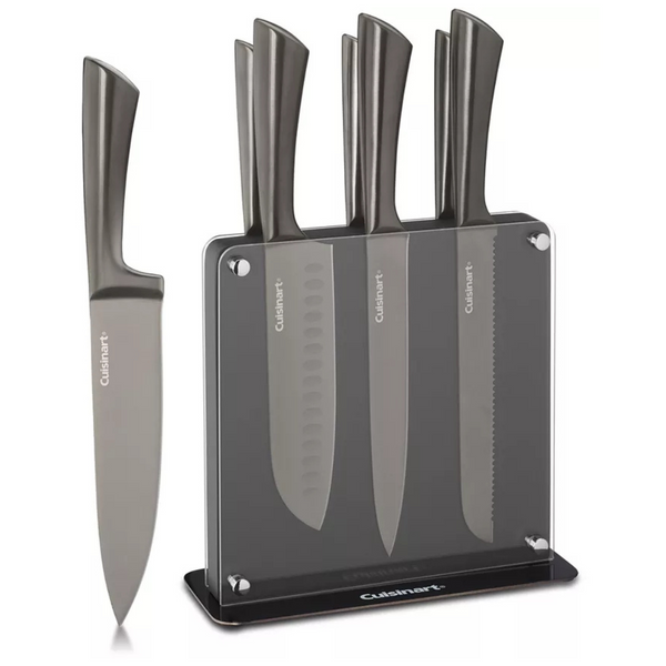 8-Piece Cuisinart Classic Stainless Steel Cutlery Set With Acrylic Block