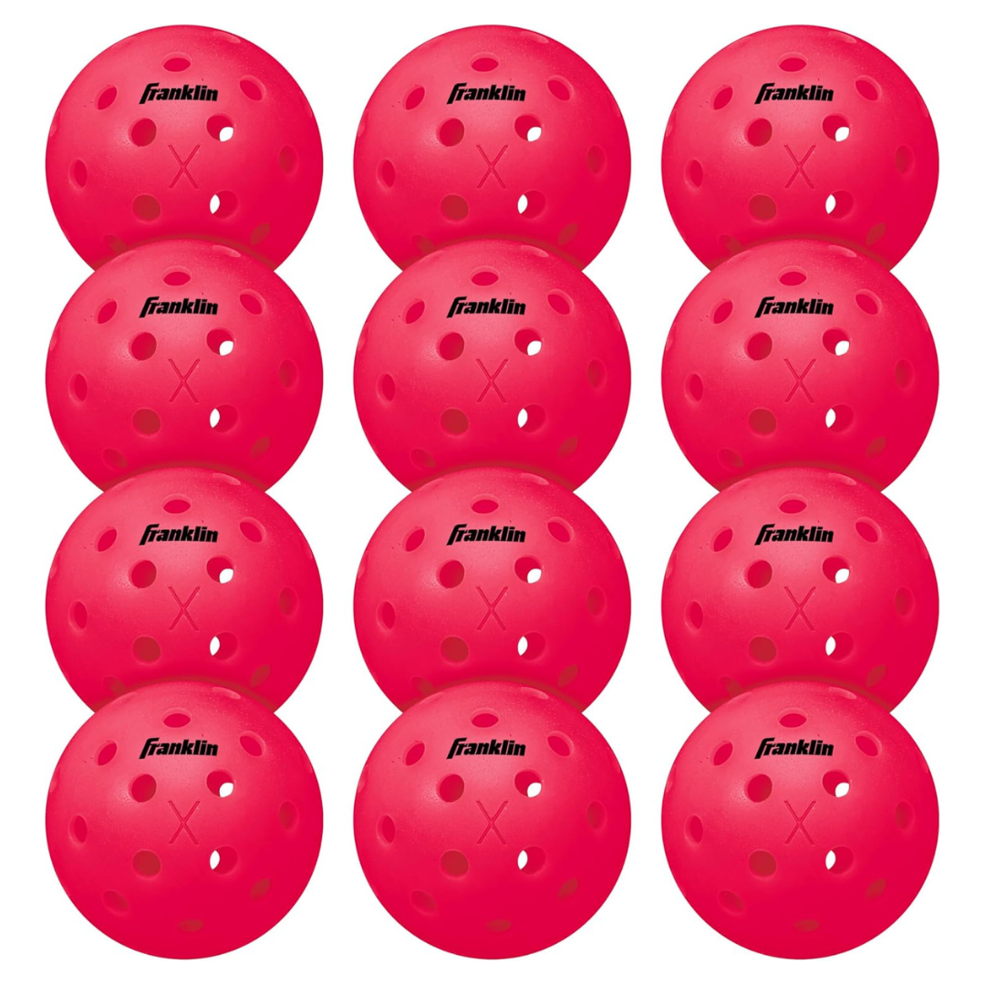 12-Pack Franklin Sports Outdoor USA Approved X-40 Pickleballs