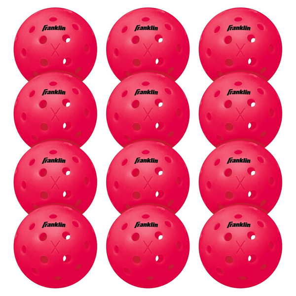 12-Pack Franklin Sports Outdoor USA Approved X-40 Pickleballs