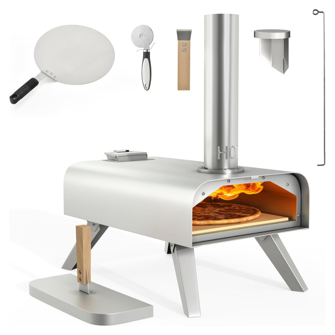 Yitahome 12" Wood Fired Outdoor Pizza Oven