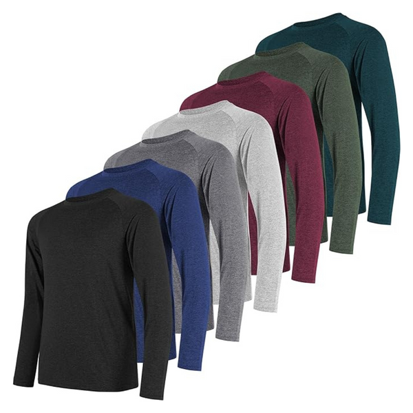 7 Pack CE' CERDR Quick Dry Long Sleeve Shirts