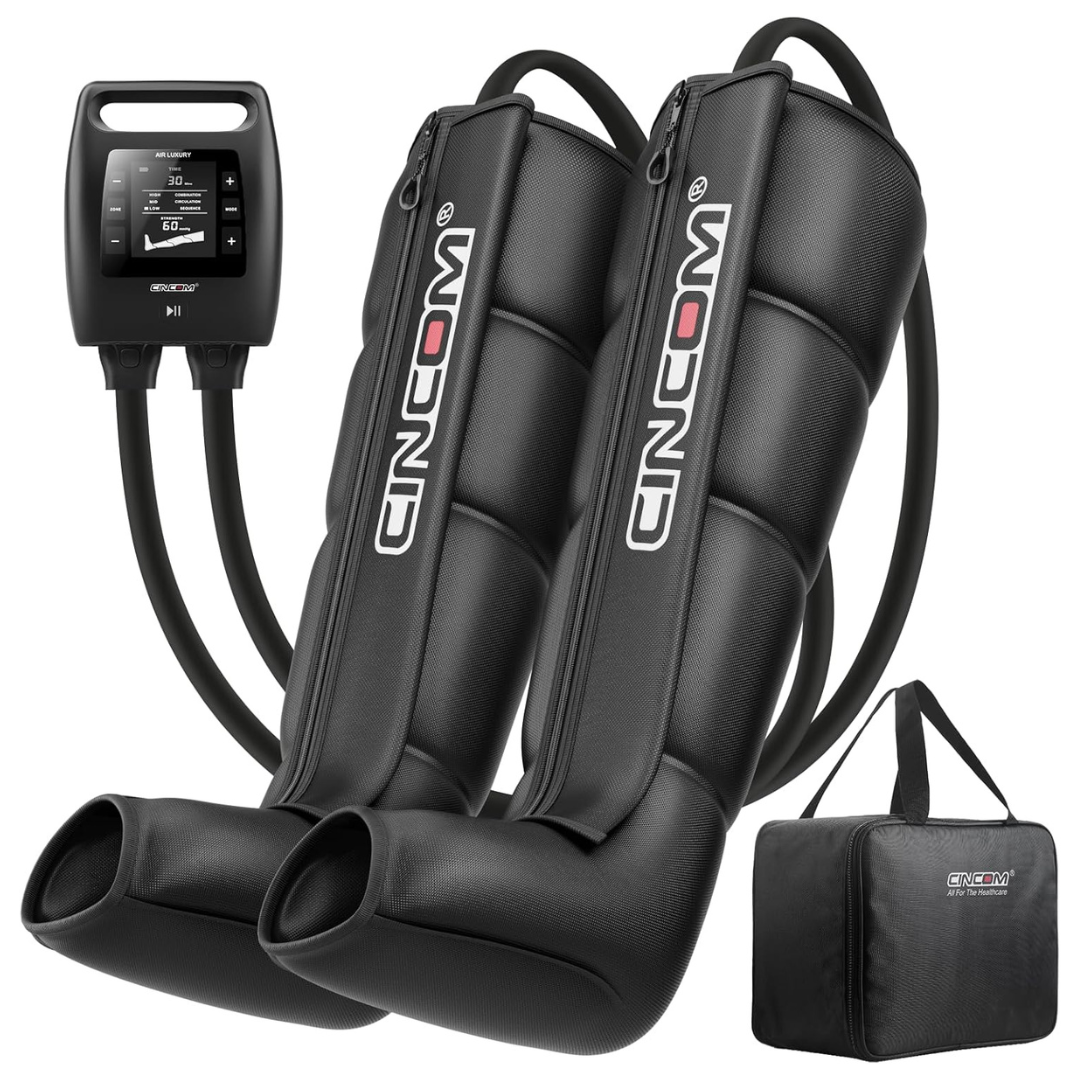 Cincom Cordless Leg Recovery System W/ Dynamic Compression Massage Technology