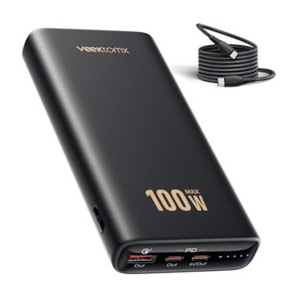 VEEKTOMX 20000mAh Fast Charging Portable Power Bank