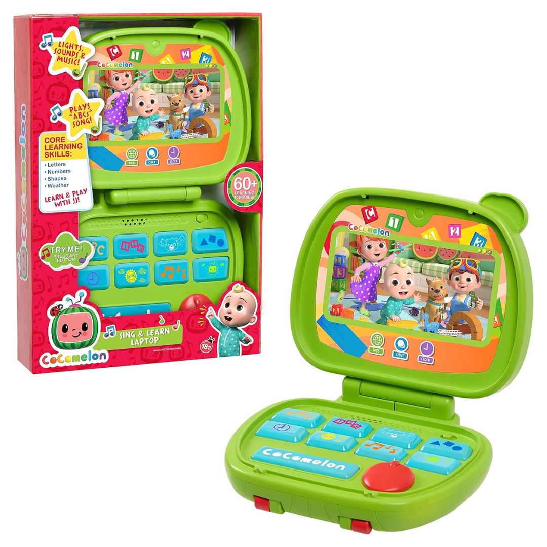 Just Play CoComelon Sing & Learn Laptop Toy