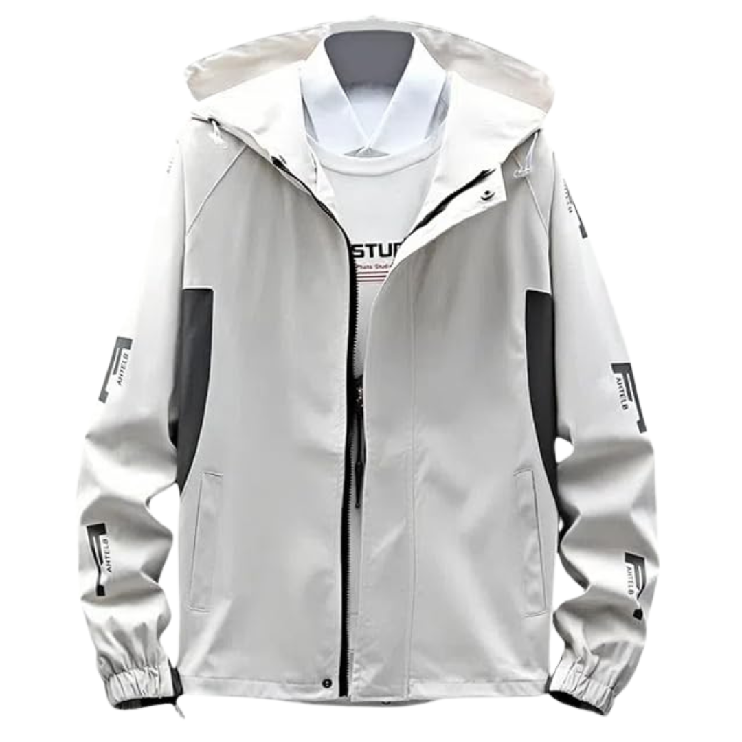 Men's Lightweight Windbreaker Jacket With Hood