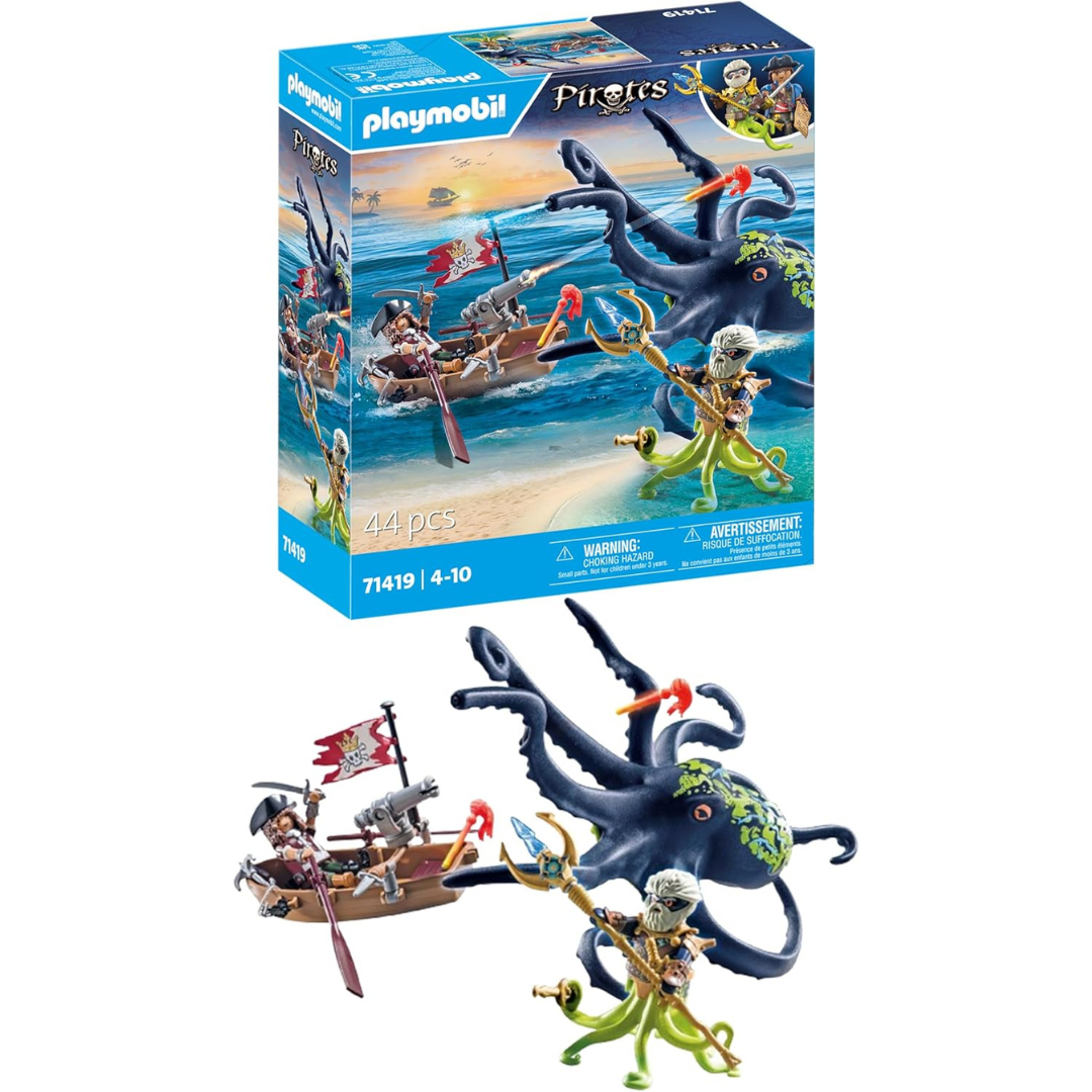 Playmobil Pirates: Battle With The Giant Octopus