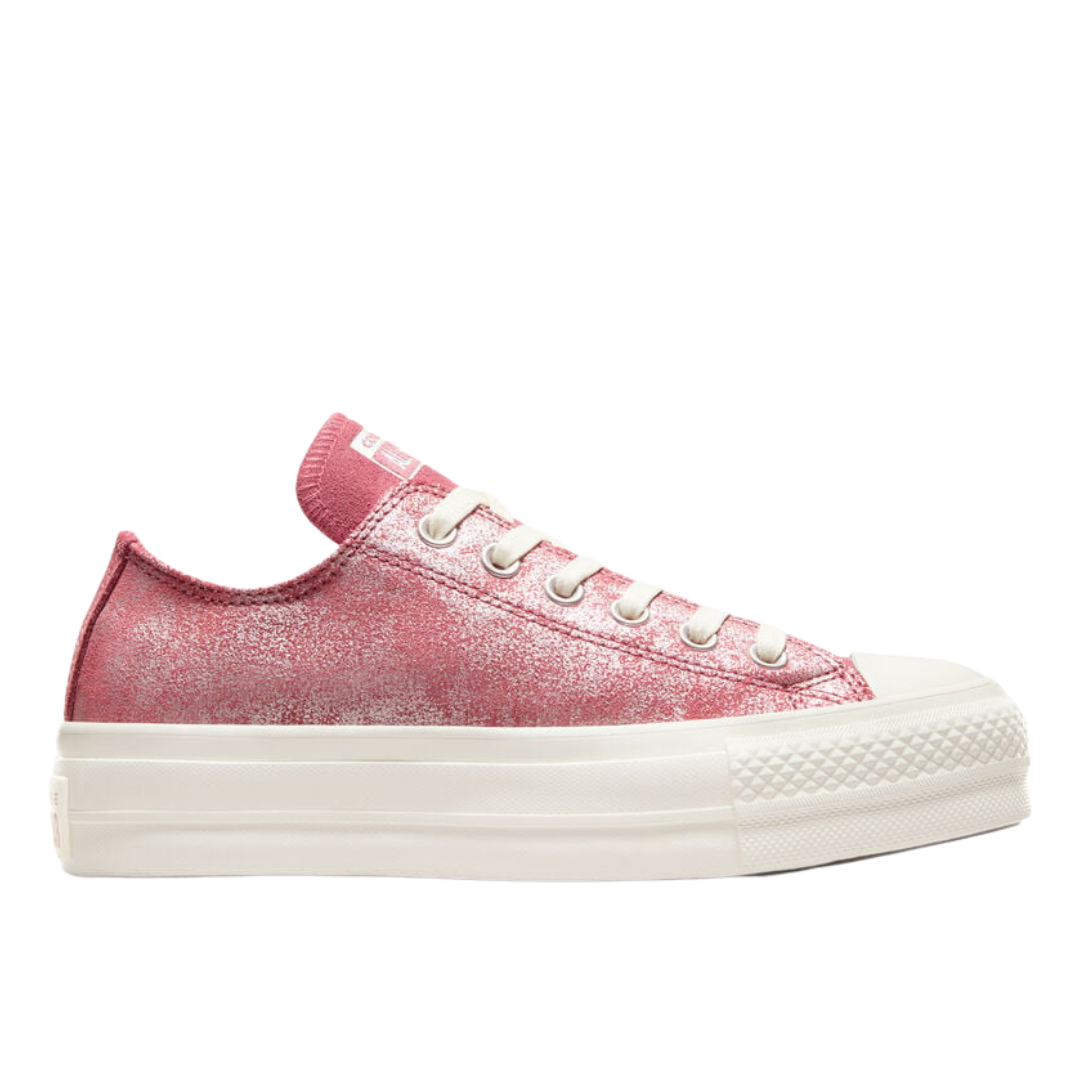 Converse Women's Chuck Taylor All Star Lift Platform Suede Shimmer Shoes