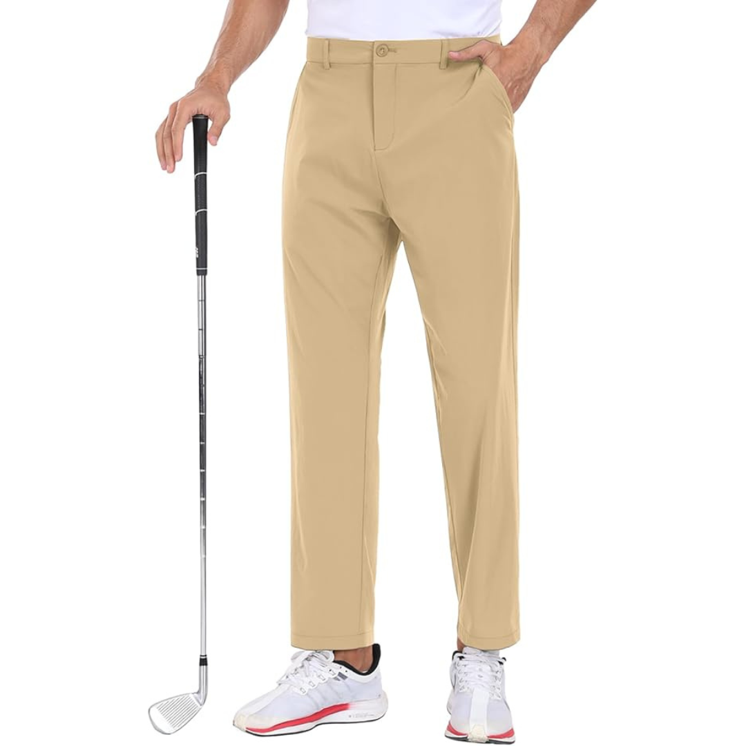 Coofandy Men's Casual Slim Fit Golf Stretch Pants (Various)