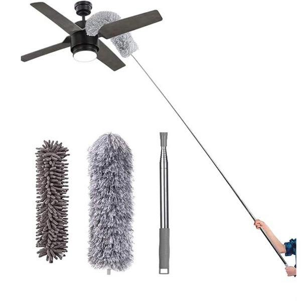 Microfiber Telescoping Duster With 100" Extension Pole