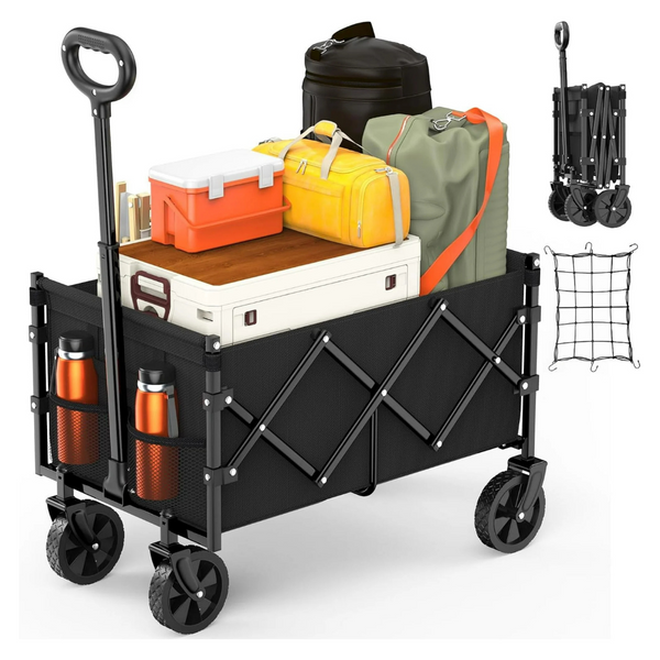 Nadonli Portable Heavy Duty Collapsible Utility Wagon