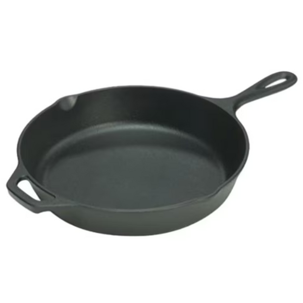 Lodge 10.25" Pre-Seasoned Cast Iron Skillet with Signature Teardrop Handle