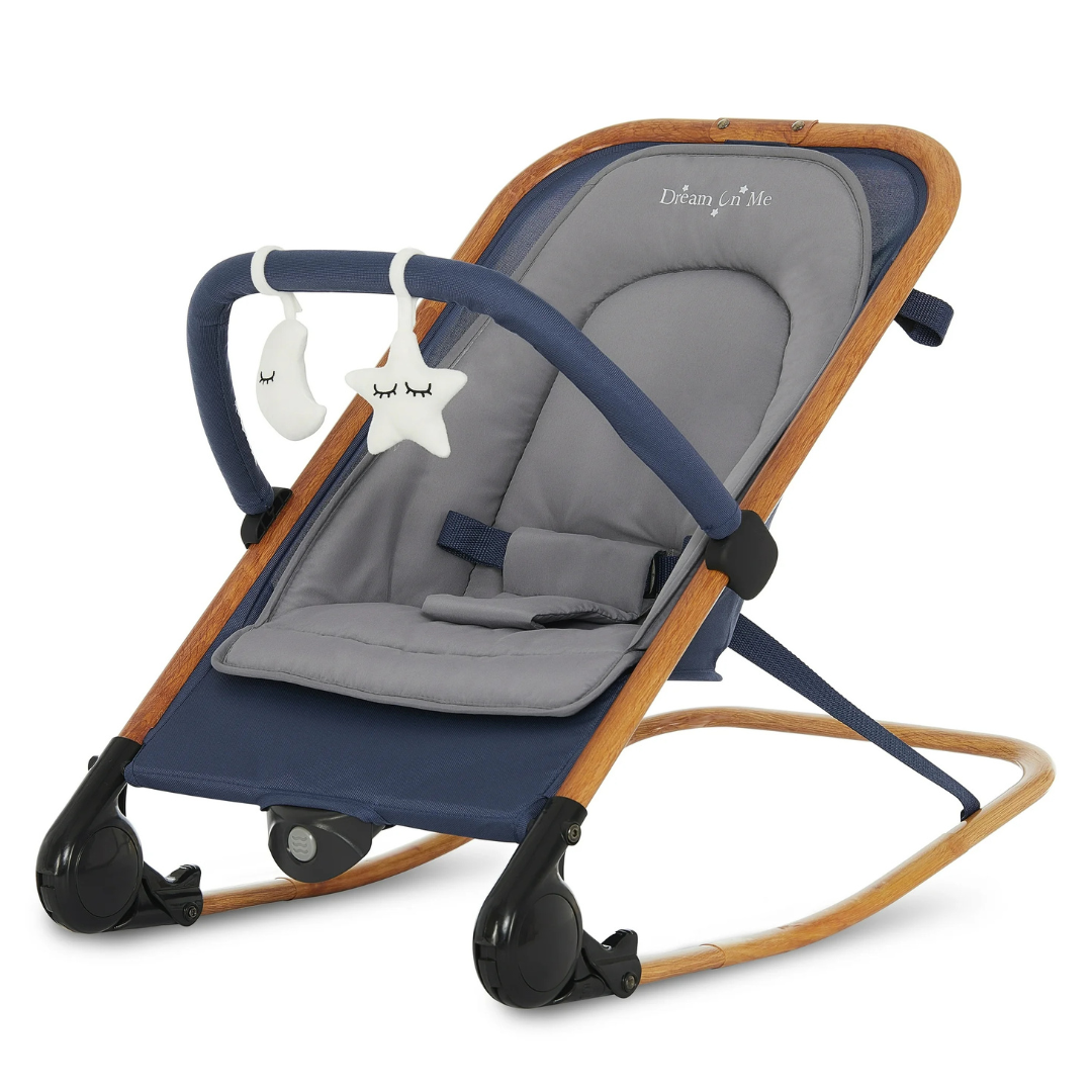 Dream On Me Rock 2-In-1 Baby Rocker And Stationary Seat