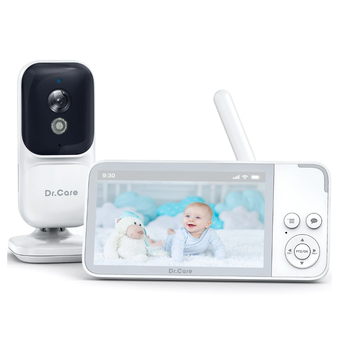 Dr.Care 3.5" Video Baby Monitor With 4X Zoom Camera