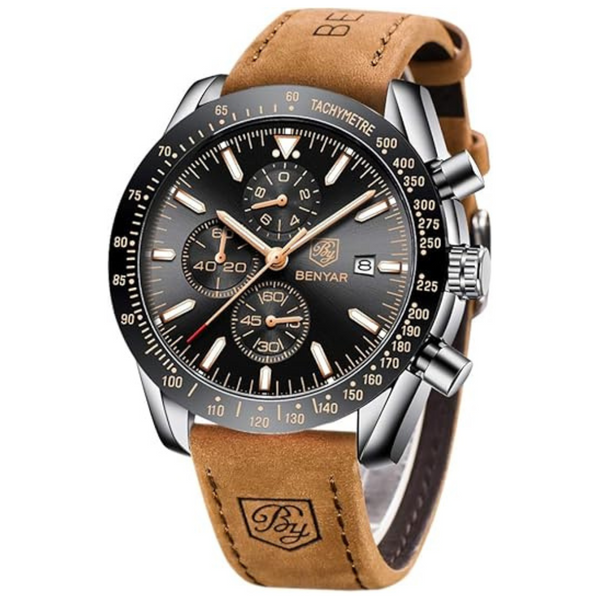 Men's Waterproof Luminous Casual Business Wrist Watch