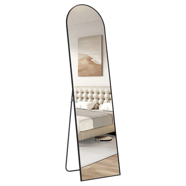 59"x16" EDX Arched Full Length Mirror (Black Or Gold)