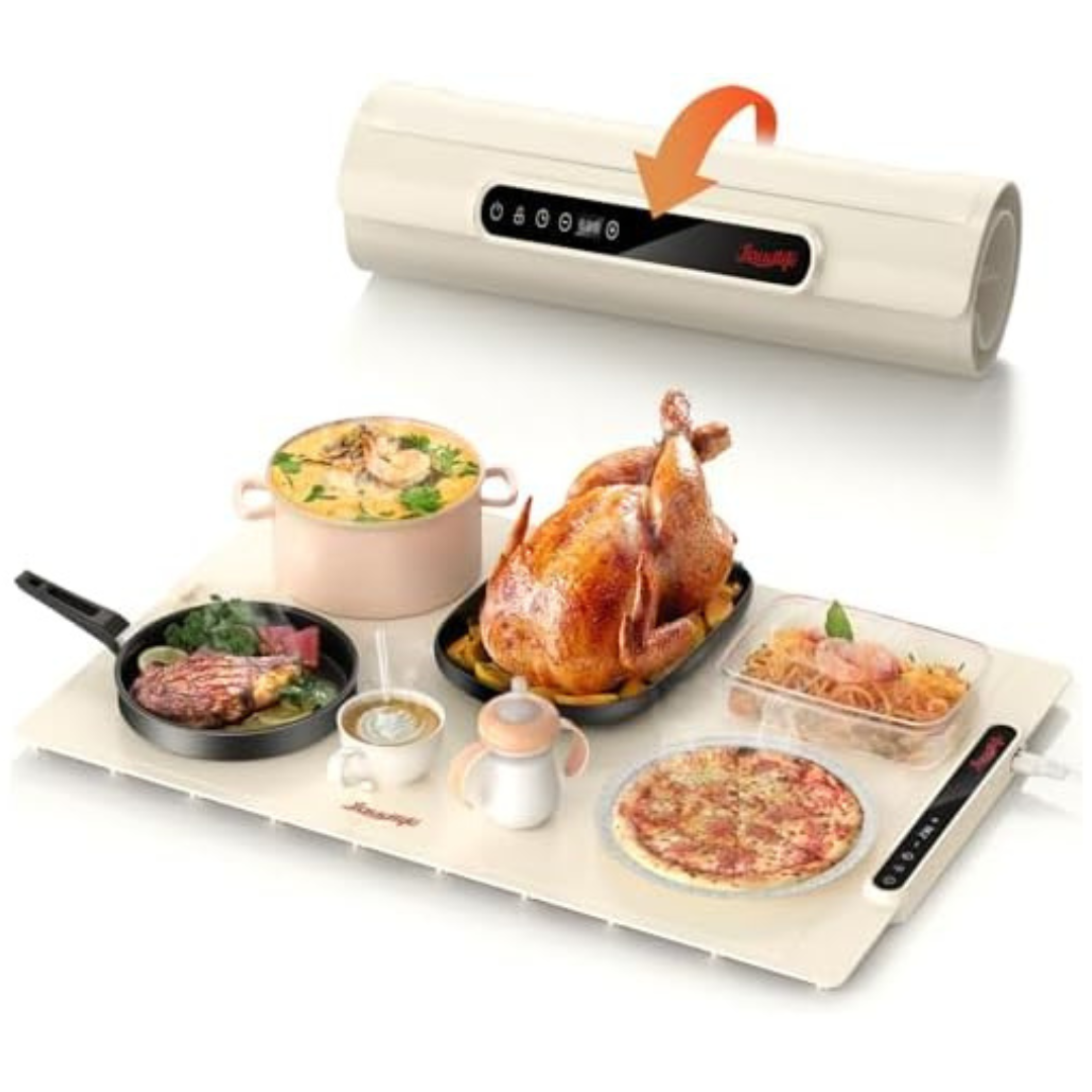 Laudlife Electric Warming Tray With Adjustable Temperature