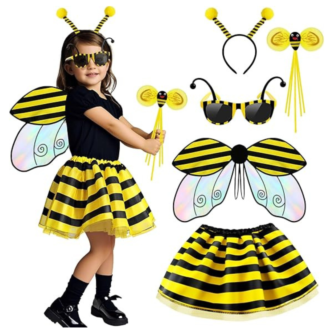 5 Pc. Bee Costume Fits Ages 3-8