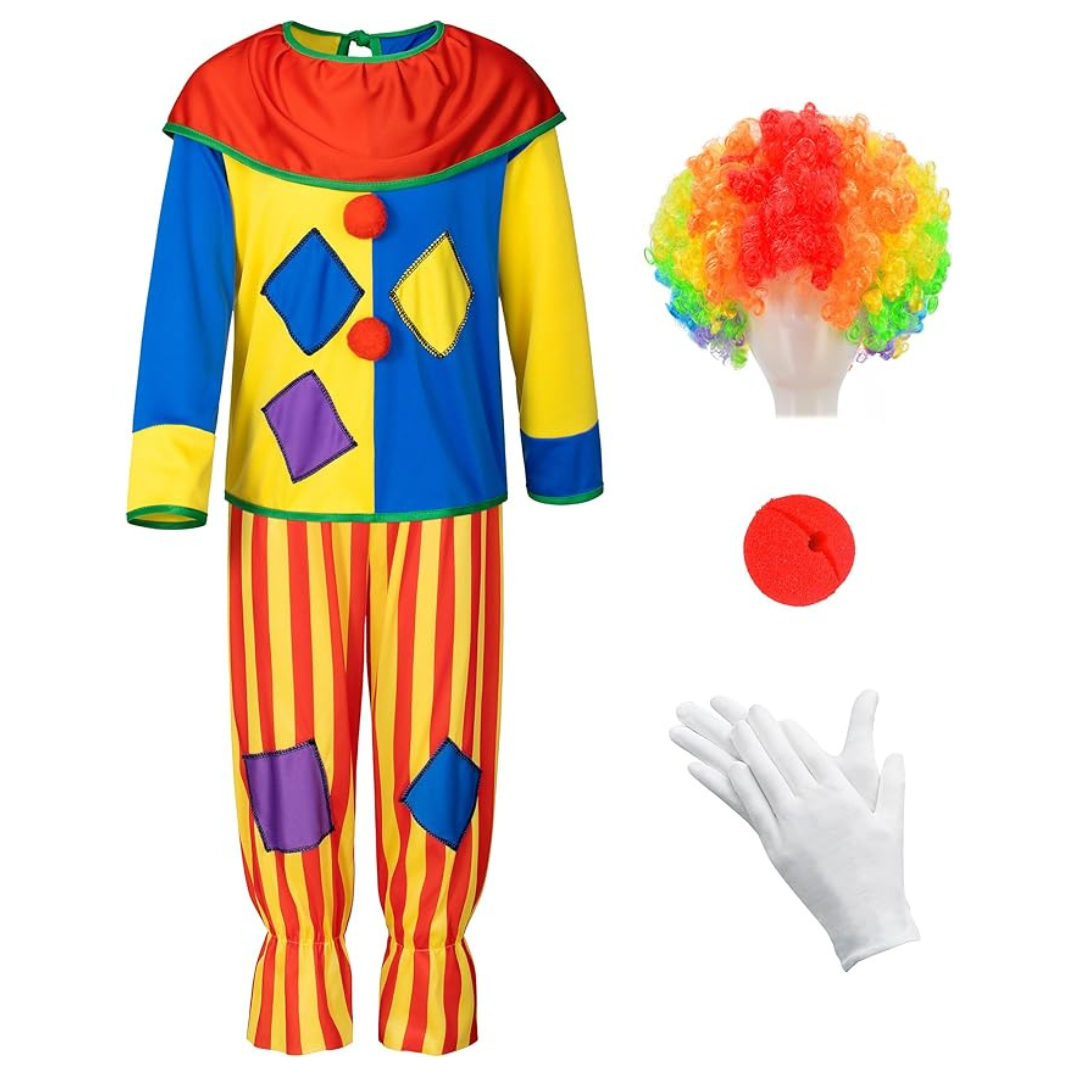 5 Pc. Clown Costume