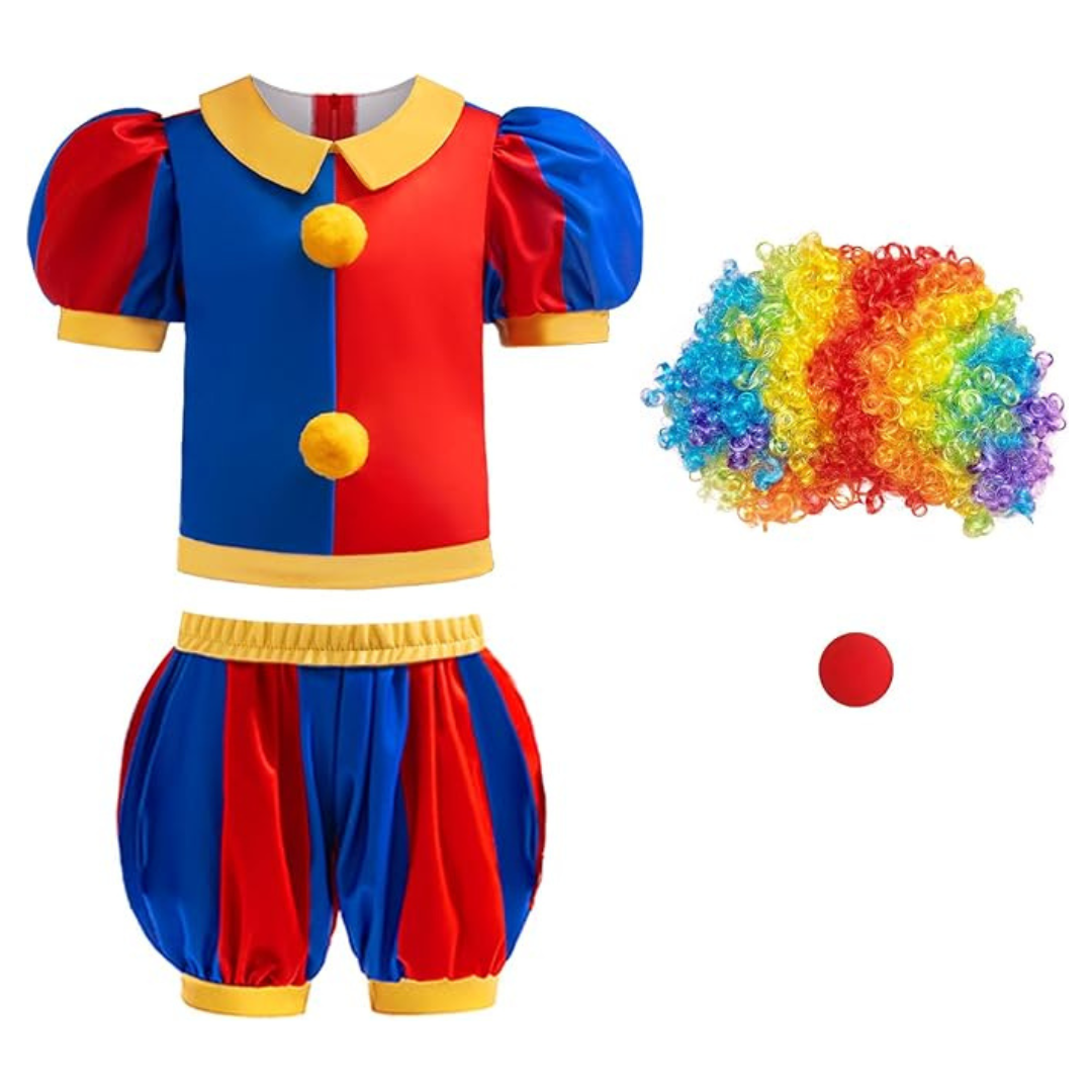 Kids Circus Clown Costume