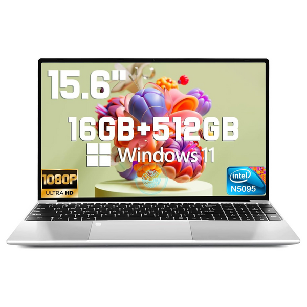 Vaizmoye 15.6" WUXGA Laptop (Celeron N5095 / 16GB RAM / 512GB SSD)