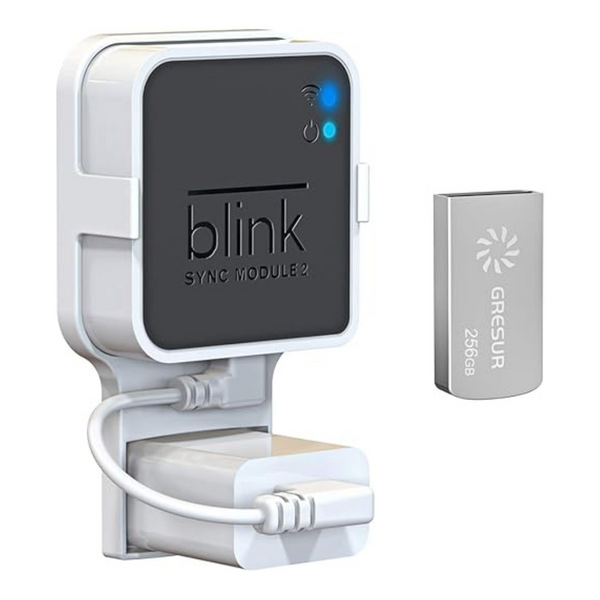 Gresur 256GB USB Flash Drive with The Blink Sync Module 2 Mount