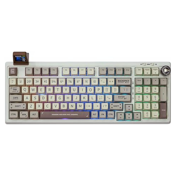 EPOMAKER 97-Keys Gasket BT5.0/2.4G/USB-C Mechanical Gaming Keyboard